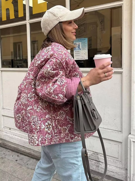 Women's Warm and Cozy Insulated Jacket for Autumn and Winter