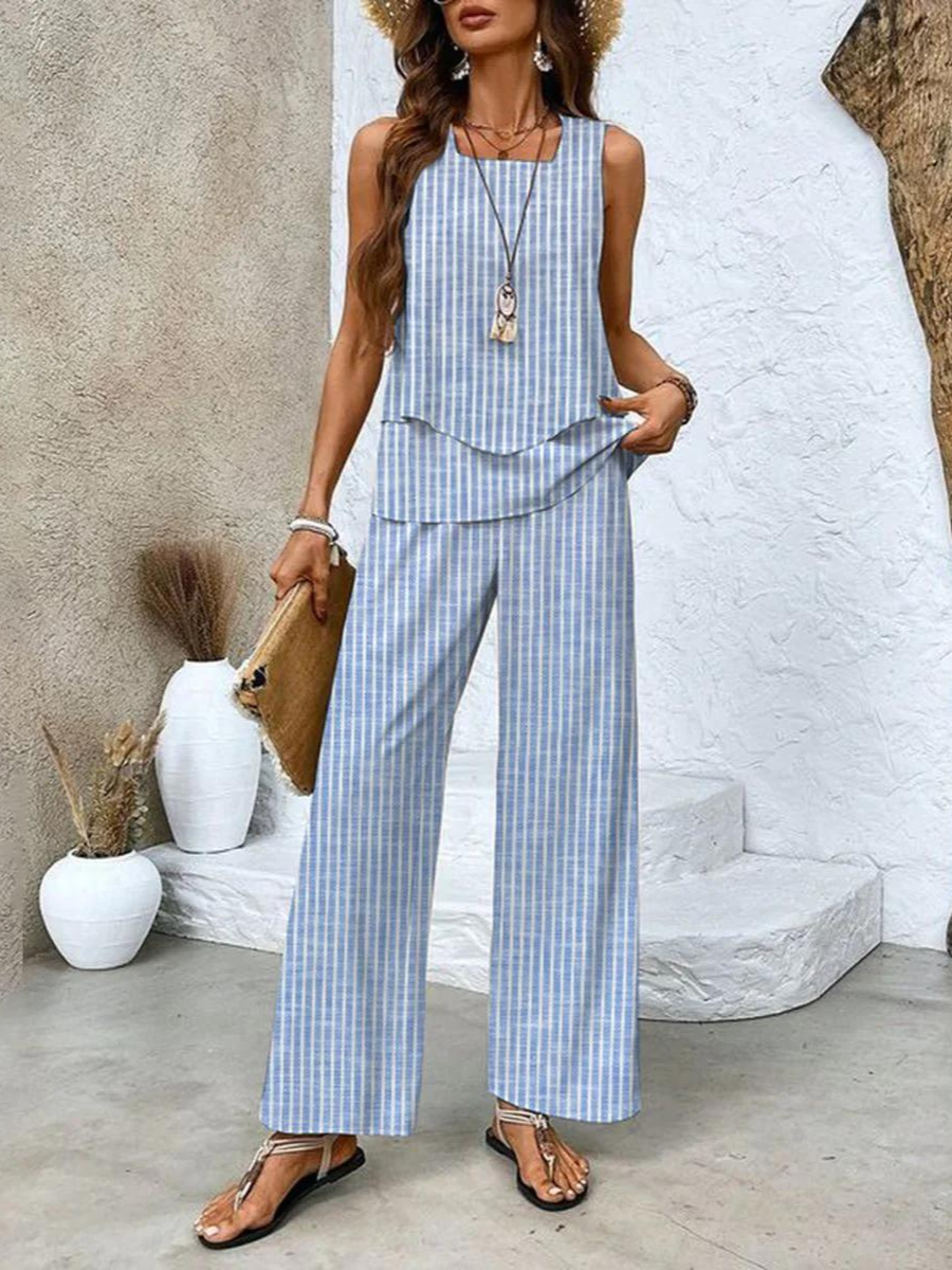 Stylish Two-Piece Summer Set