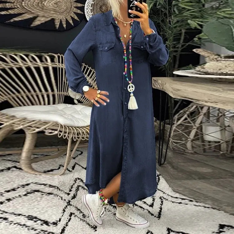 Aria - Chic Denim Dress for Women