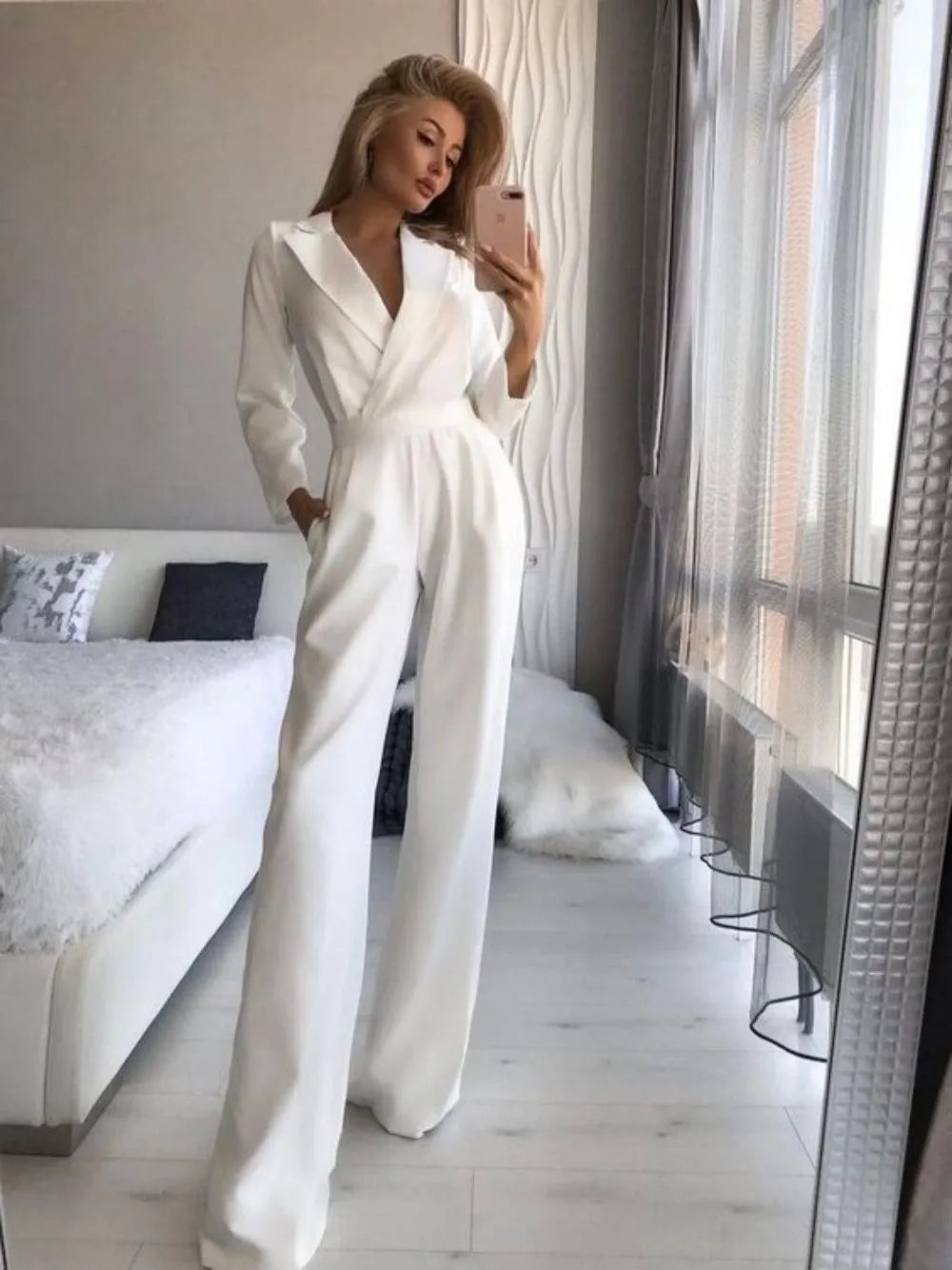 Stylish Women's Flared Jumpsuit