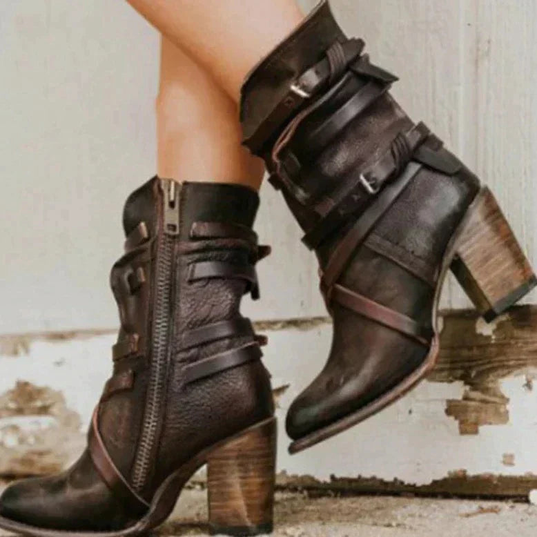 Retro-Style Women's Boots