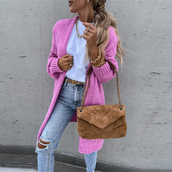 Supreme Comfort Women's Cozy Long Knit Cardigan