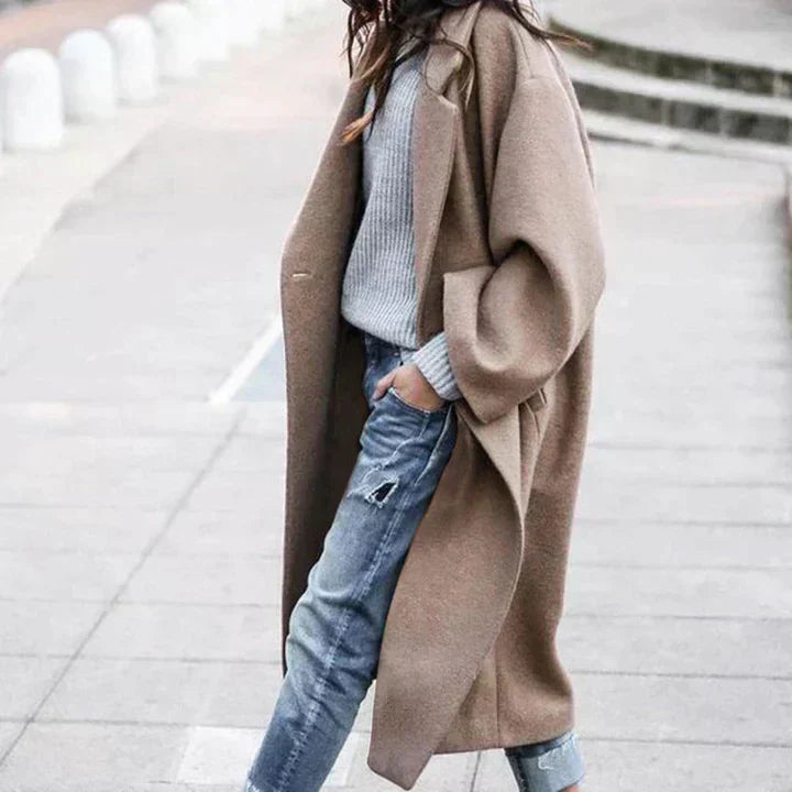 Stylish Wool Overcoat