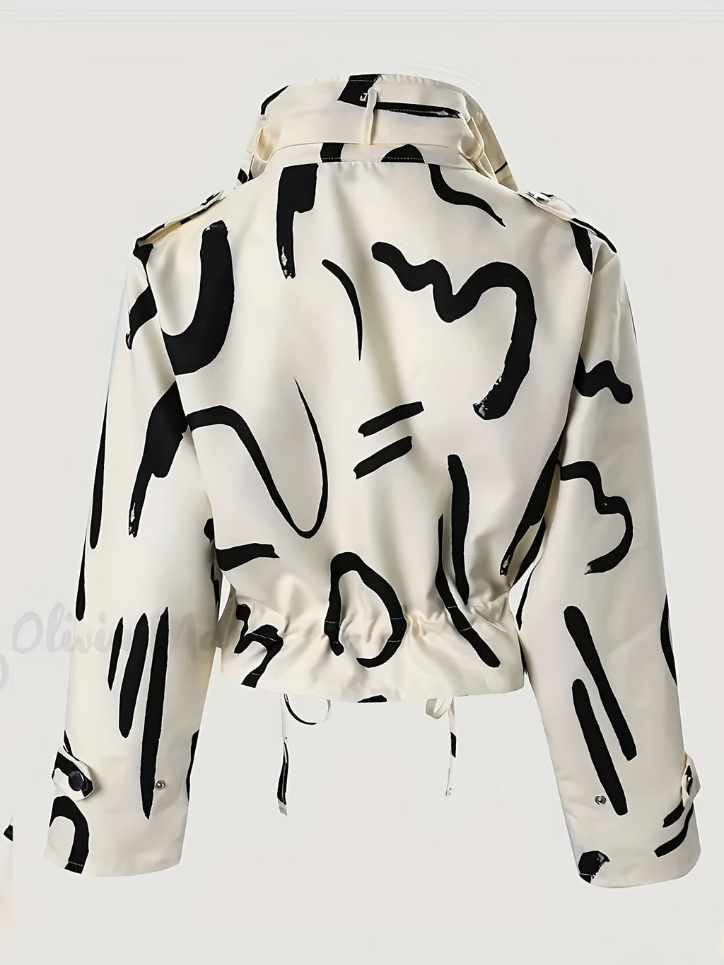 Stylish Women's Stand-Up Collar Jacket